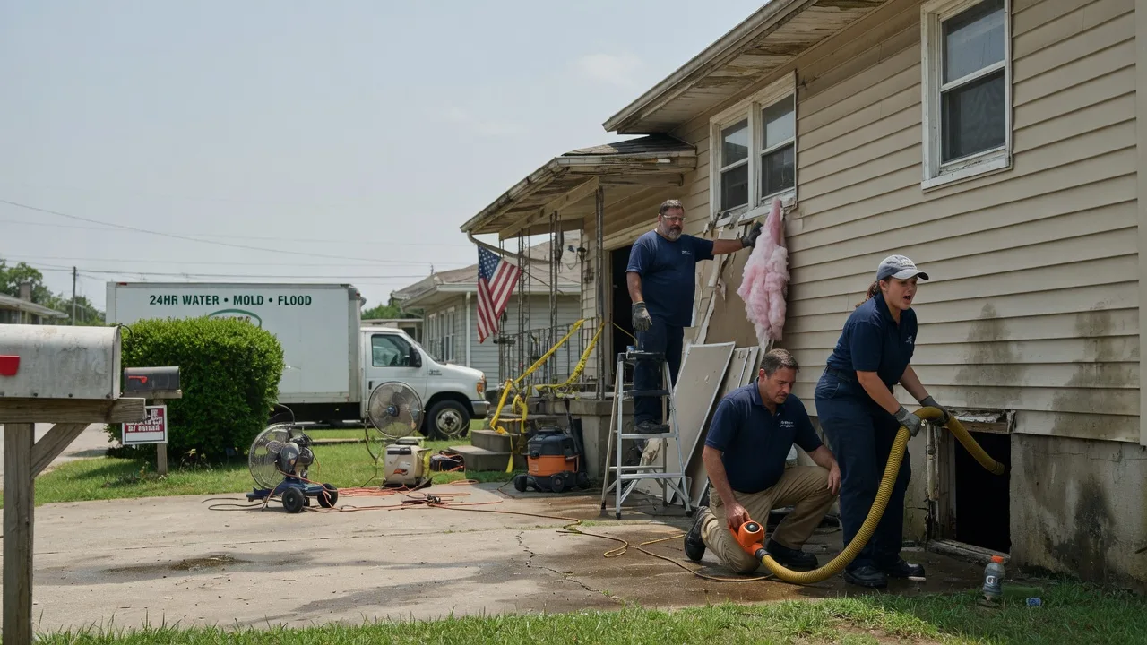 Water Damage Repair in Morse, LA near me